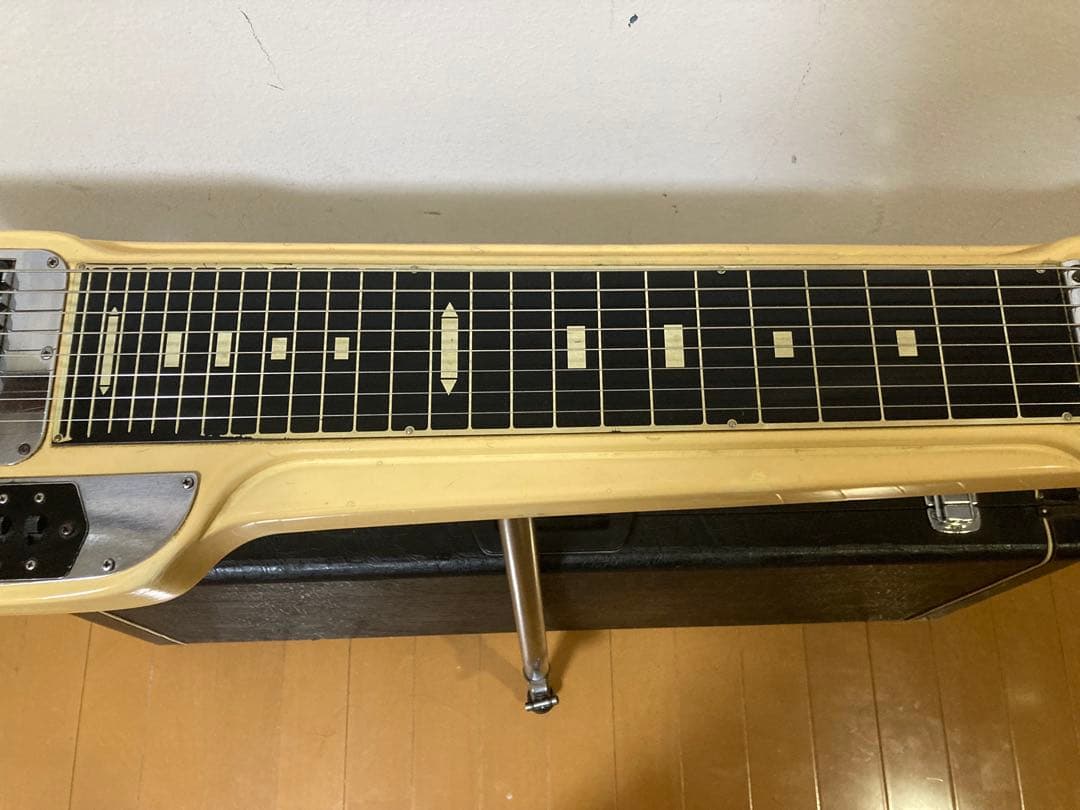 Guyatone グヤ8弦スチールギター　スタンド、ケース付