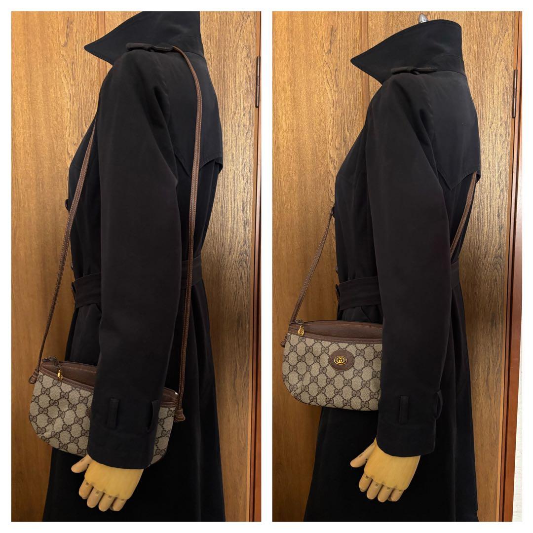 極　美品　付属品あり　GUCCI オールド　グッチ　ミニ　ショルダー　バッグ