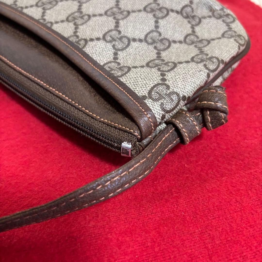 極　美品　付属品あり　GUCCI オールド　グッチ　ミニ　ショルダー　バッグ