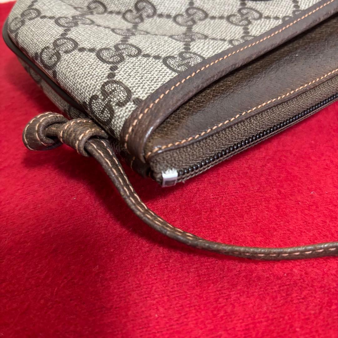 極　美品　付属品あり　GUCCI オールド　グッチ　ミニ　ショルダー　バッグ