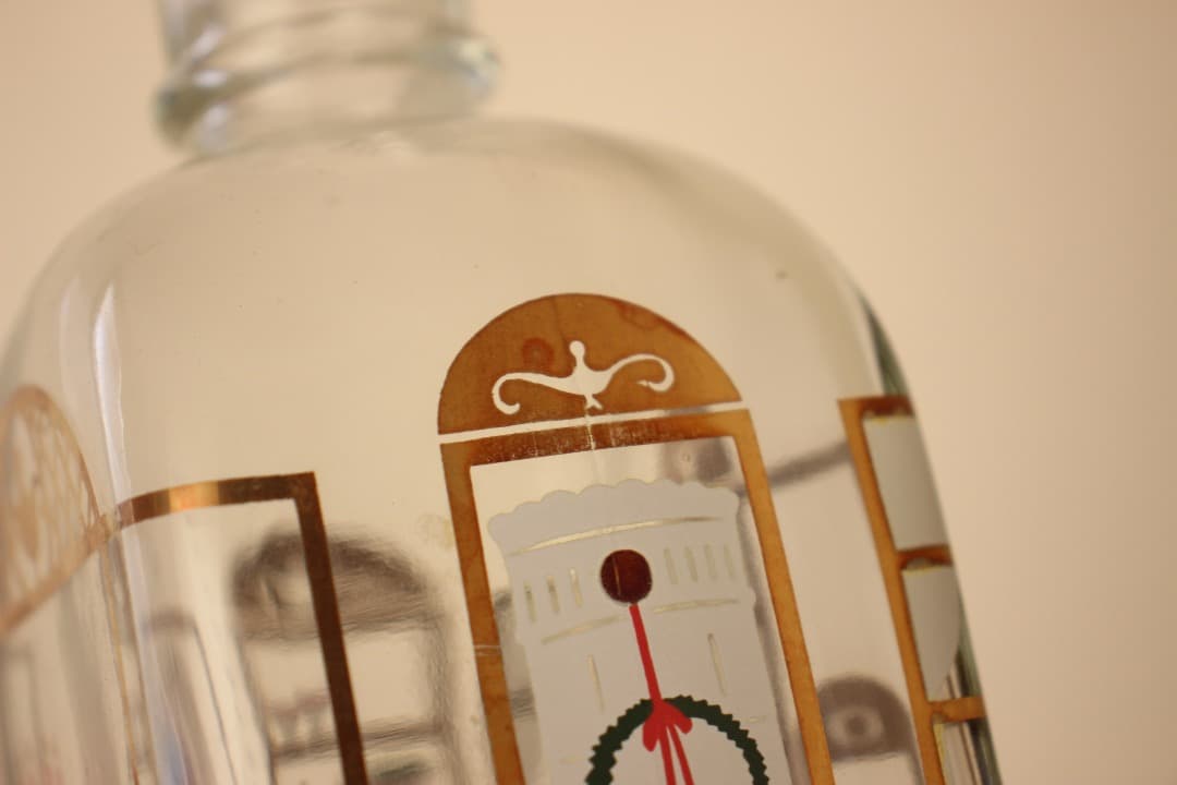 未使用・箱入　ホルムガード　１９８９年　クリスマスボトル