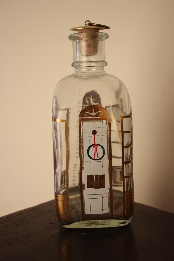 未使用・箱入　ホルムガード　１９８９年　クリスマスボトル