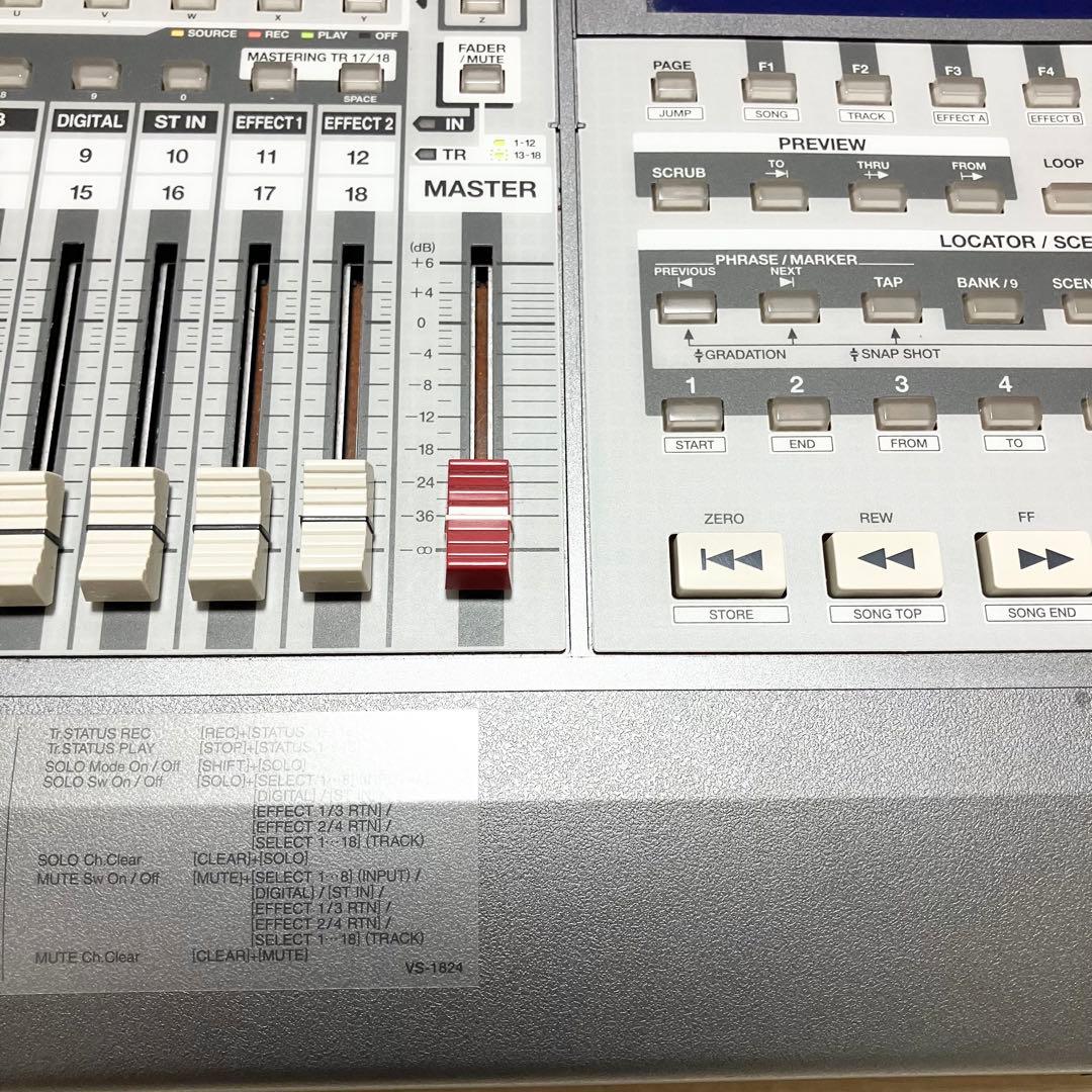 希少　ローランド　VS-1824CD マルチトラックレコーダー　廃盤