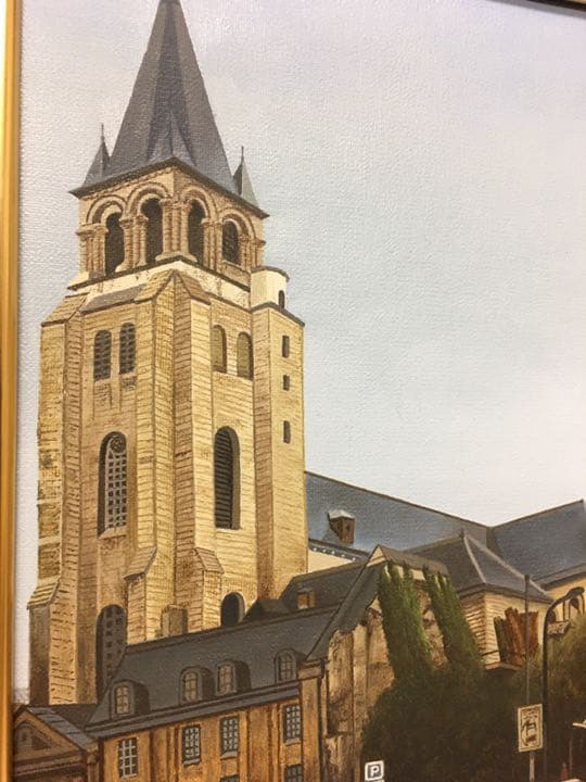 油彩　油絵　直筆(肉筆) 美しい作品