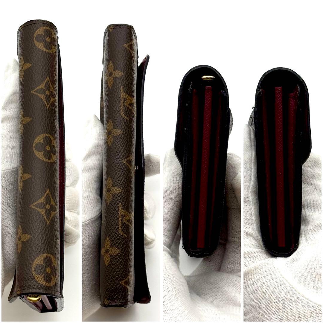 【新型美品】 ルイヴィトン モノグラム ポルトフォイユ サラ 長財布