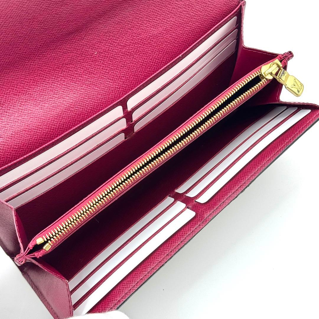 【新型美品】 ルイヴィトン モノグラム ポルトフォイユ サラ 長財布