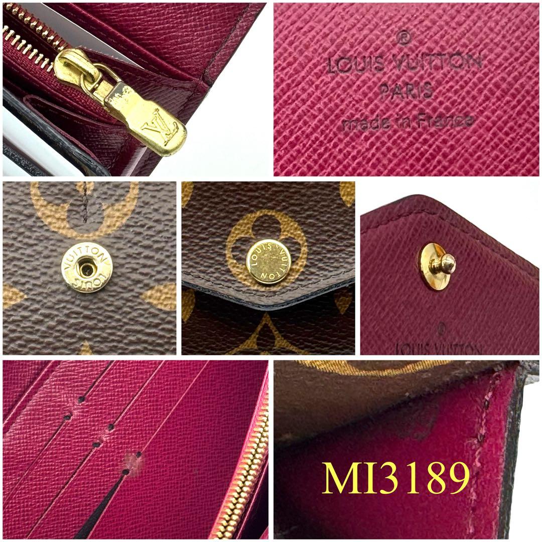 【新型美品】 ルイヴィトン モノグラム ポルトフォイユ サラ 長財布