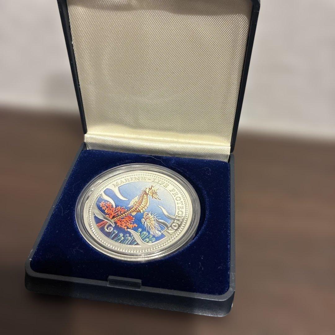 REPUBLIC OF PALAU  ケース付き 5$ タツノオトシゴ