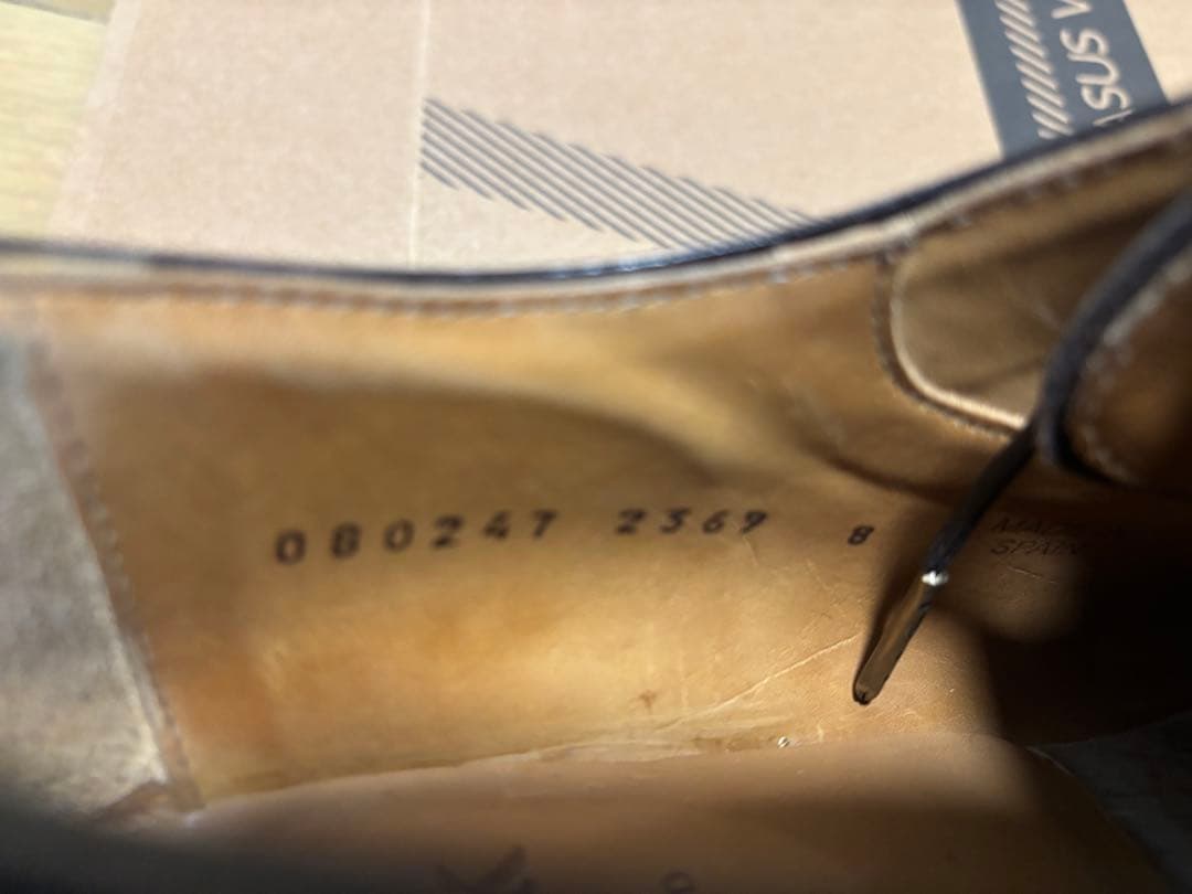 レ*オ様 Berwick Uチップ 26.5cm UK8.0 ヴィブラム ソール