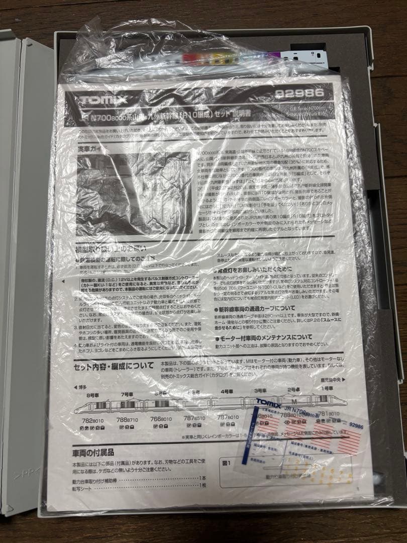 TOMIX 92986 九州新幹線N700系(R10編成)セット