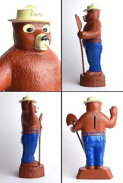 1970’s スモーキーベア SMOKEY BEAR ビンテージ 貯金箱 クマ