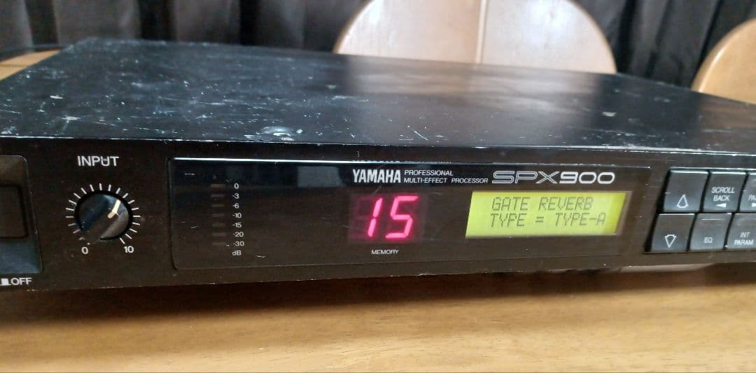 【名機】YAMAHA SPX900 マルチエフェクトプロセッサ ヤマハ