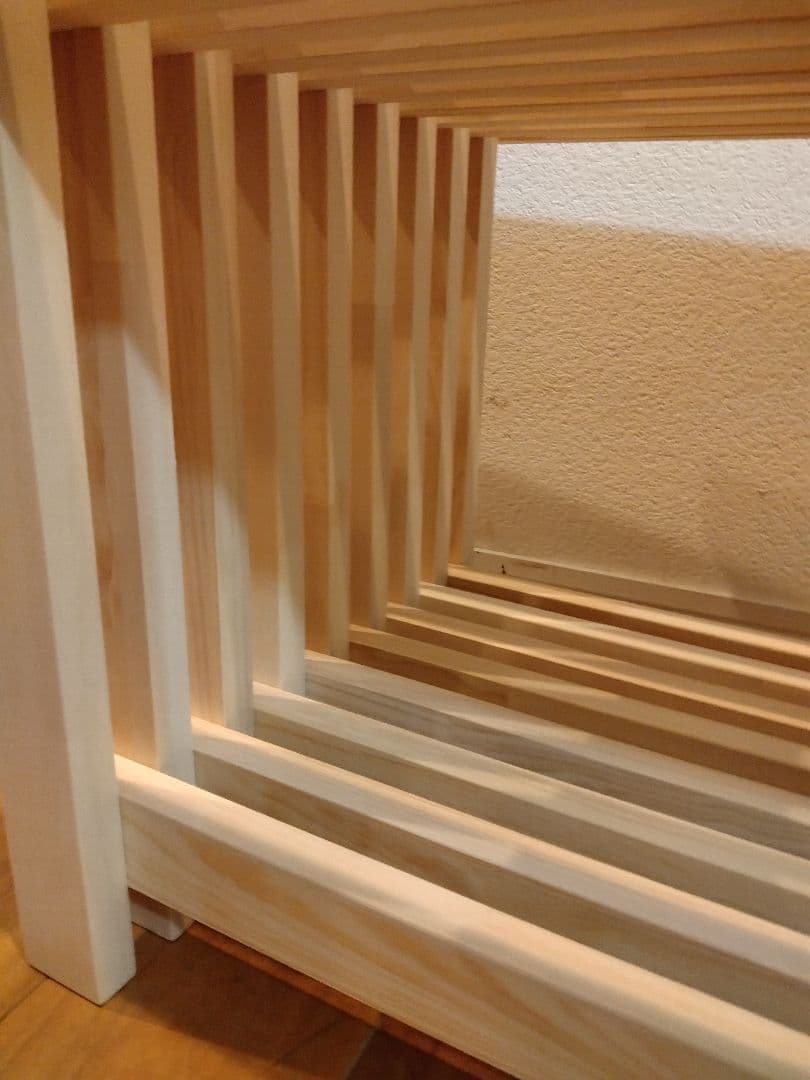 木製　ハンドメイド　水槽台　アクアラック　金魚　ベンチ　テレビ台　シェルフ