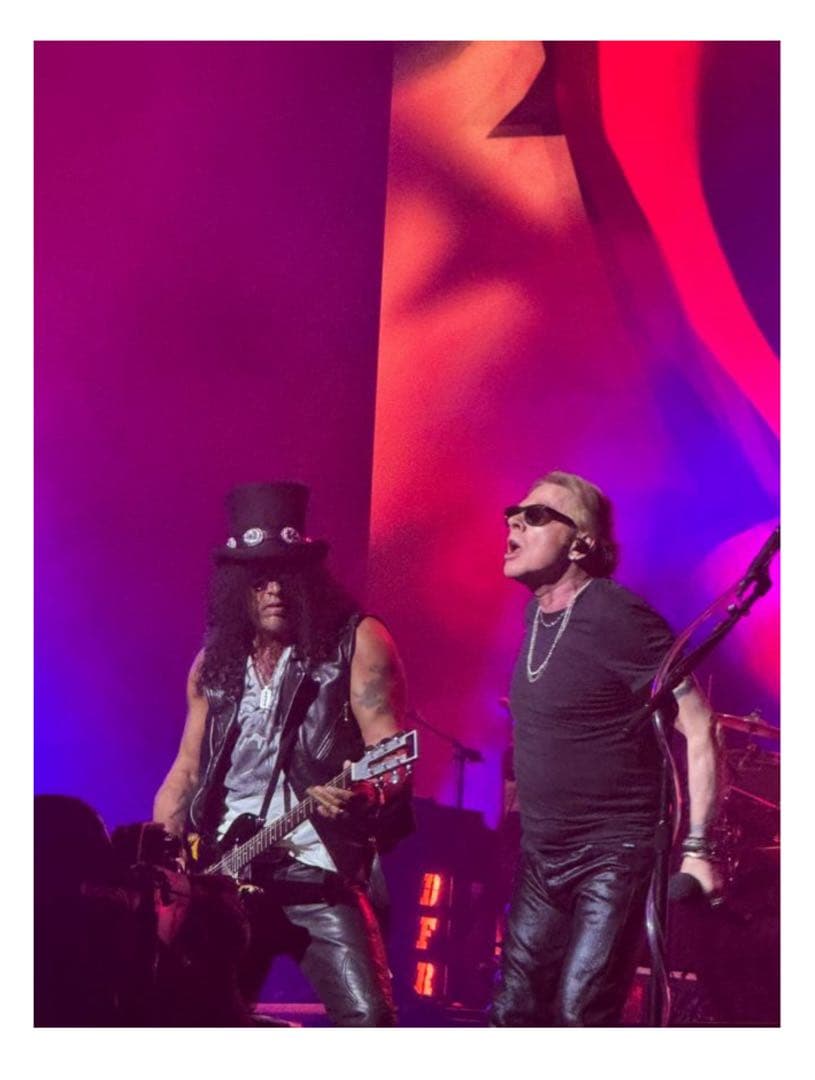 L 新品 GUNS ガンズアンドローゼズ 2025 ロンT　ロングTシャツ