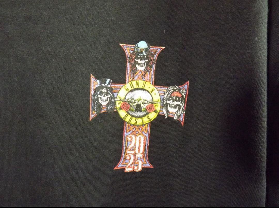 L 新品 GUNS ガンズアンドローゼズ 2025 ロンT　ロングTシャツ