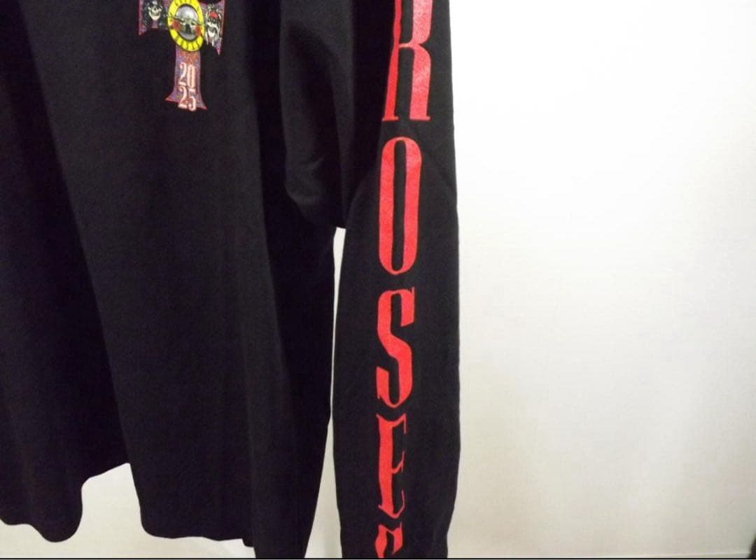L 新品 GUNS ガンズアンドローゼズ 2025 ロンT　ロングTシャツ