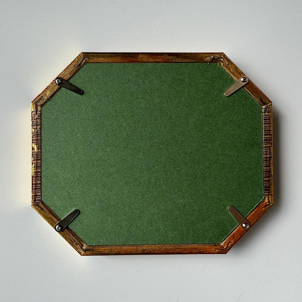 Atmosphere　チェコ　ヴィンテージ額縁　箱付き アンティーク　ミニ額C