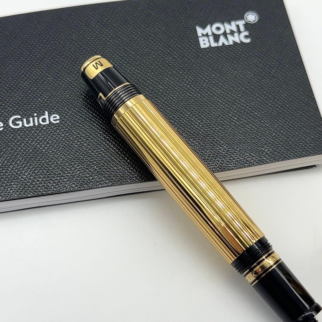 美品 モンブラン 万年筆 ボエム 18K 750 ルージュ M 正規品保証