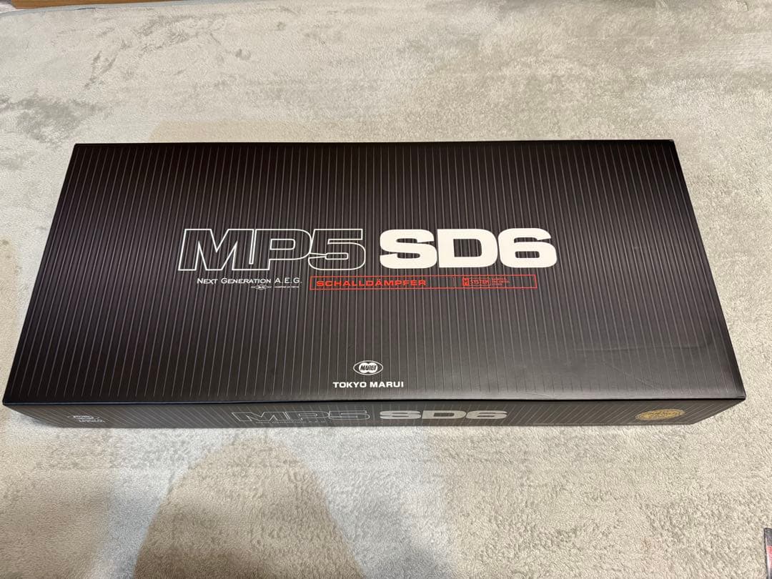 東京マルイ 次世代電動ガン MP5SD6 純正MSリポバッテリー付