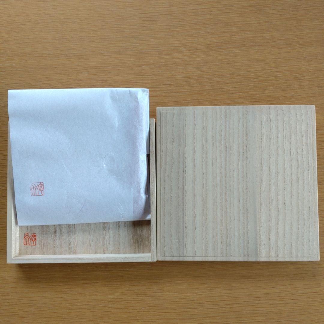 茶道用帛紗　裏千家今日庵　徳齋製　茜色？　桐箱　新品未使用品