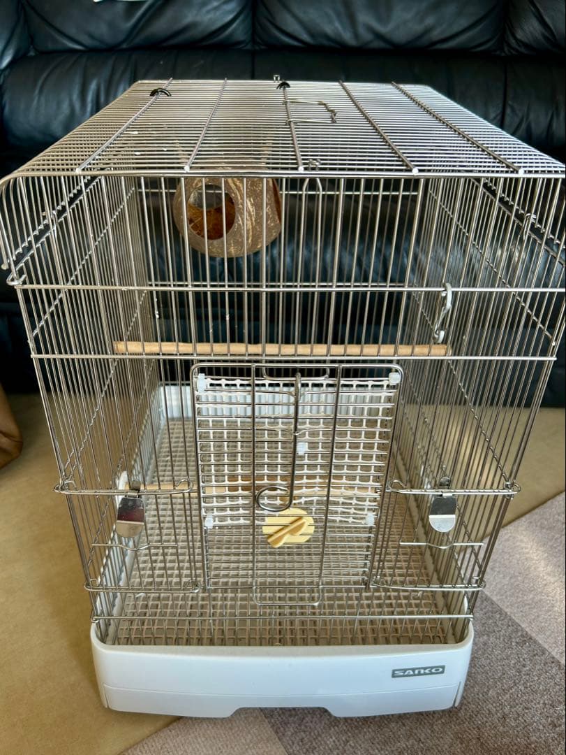 SANKO イージーホーム　ステンレス37 WH & 愛鳥セット