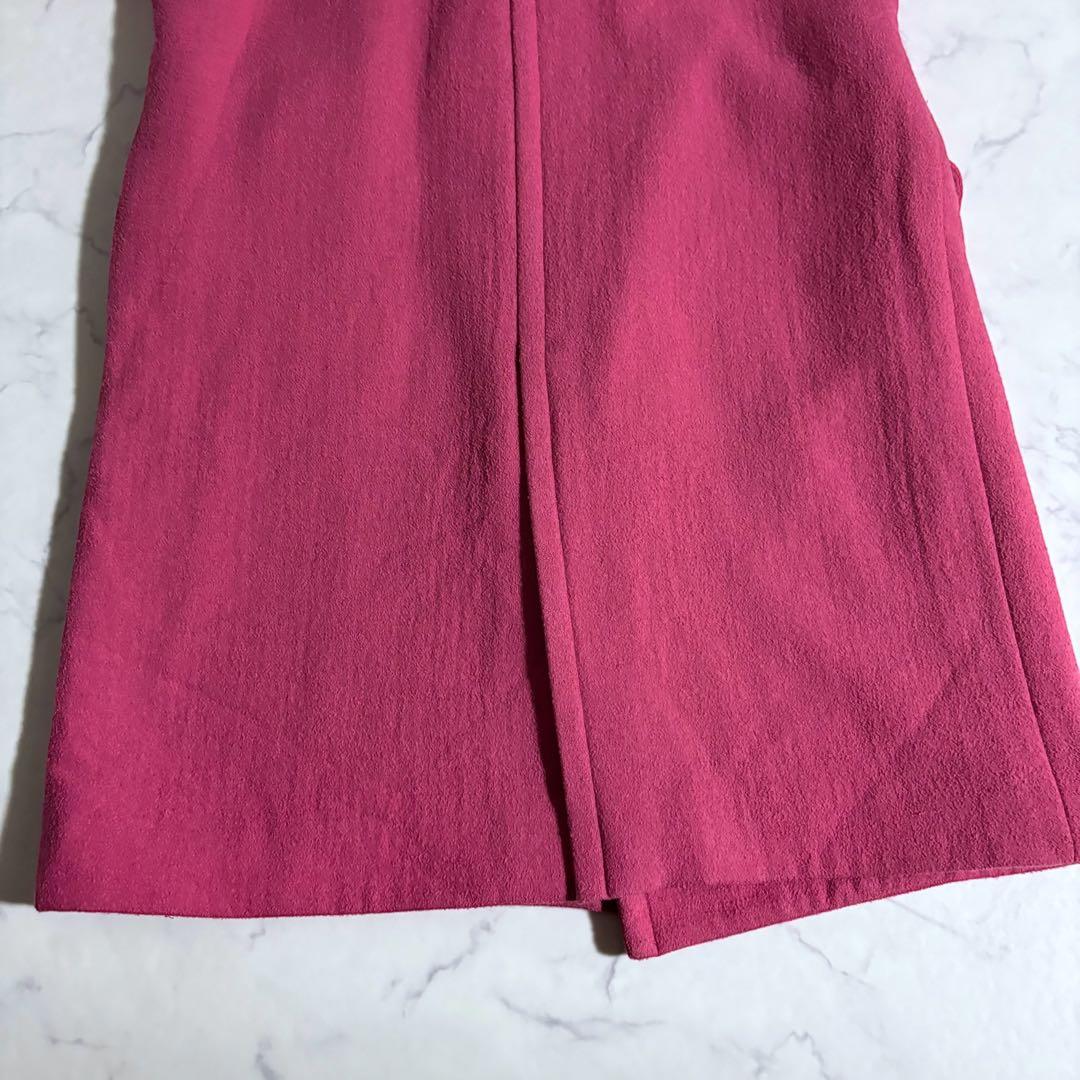 ESTNATION 定価7万 ビッグチェスターコート ピンク オーバーサイズ