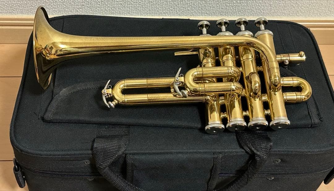 ピッコロトランペット(ノーブランド、ジャンク扱い品)