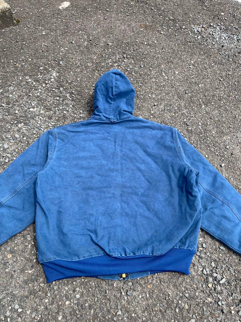 カーハート Carhartt USA製 90s ジャケット j68 blue