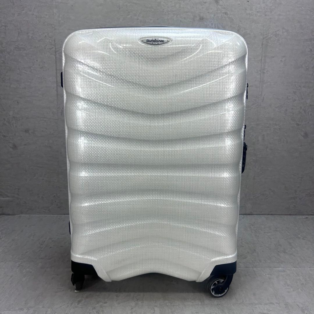 サムソナイト　ファイヤーライト　キャリーケース 69L ホワイト　4輪
