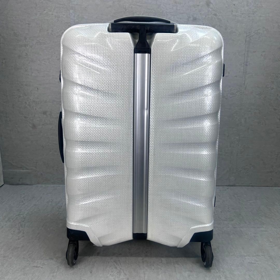 サムソナイト　ファイヤーライト　キャリーケース 69L ホワイト　4輪