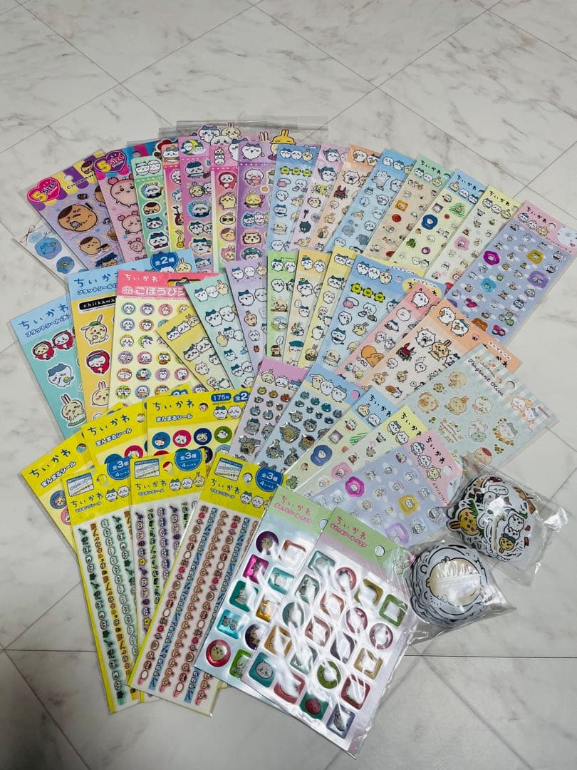 新品未使用品　大人気　ちいかわ　シールセット ぷっくりシール　バラ売り不可
