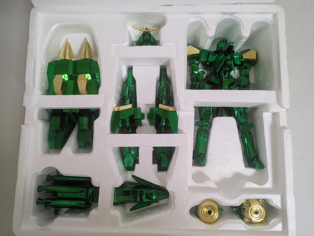 【未使用】DXガオファイガー ファイナルフュージョンBOX メタリックグリーン