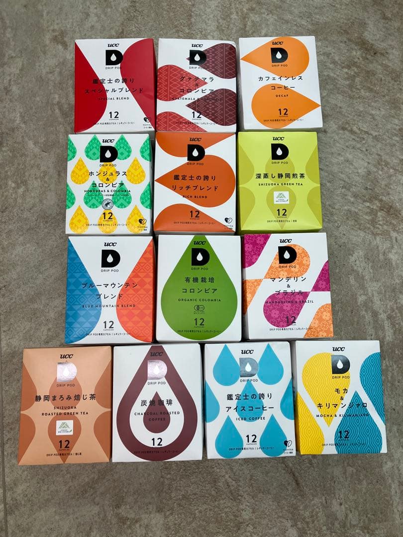 UCC ドリップポッド専用カプセル13箱(156杯分)