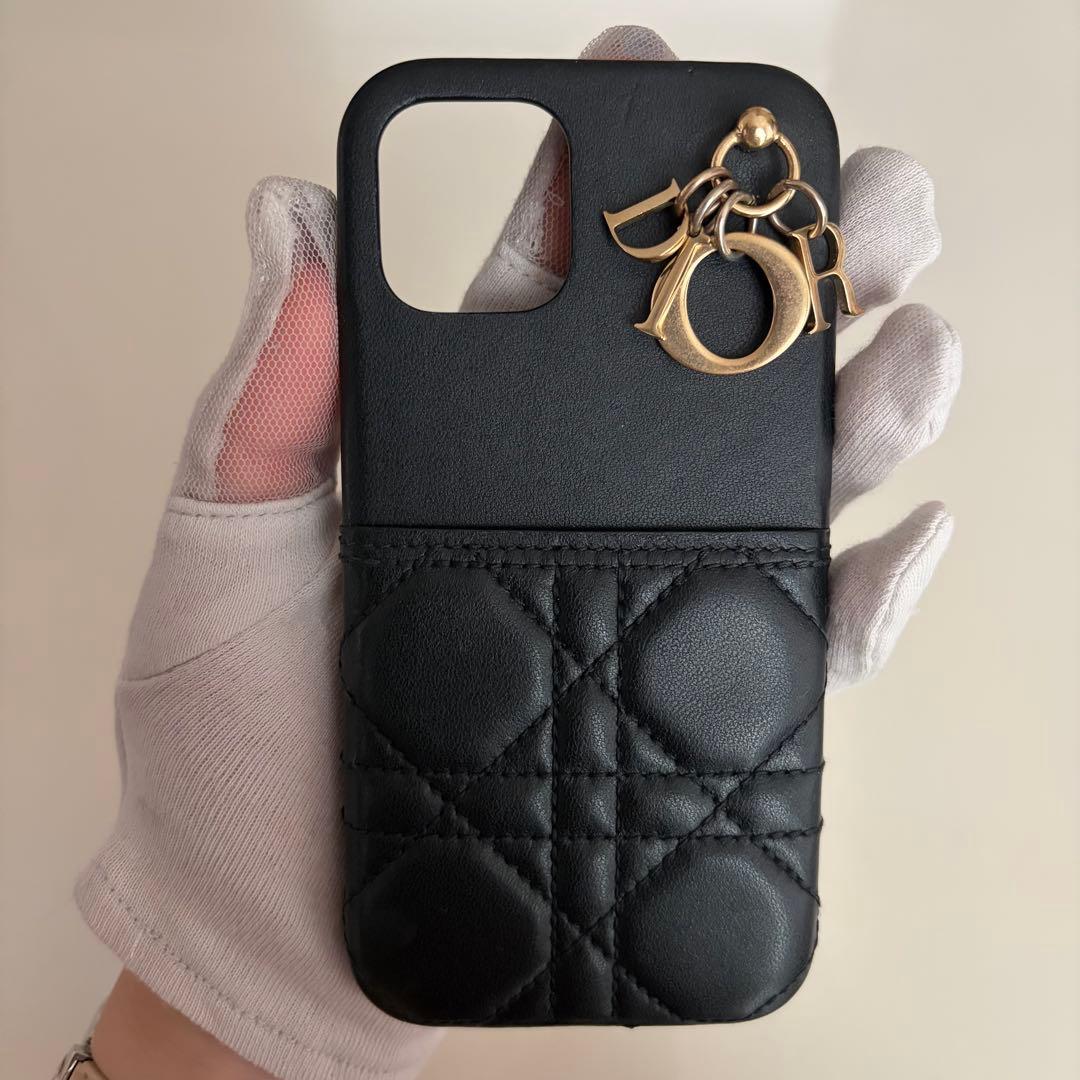 Diorレディーディオール　iPhone12.12proケース 付属品付き　美品