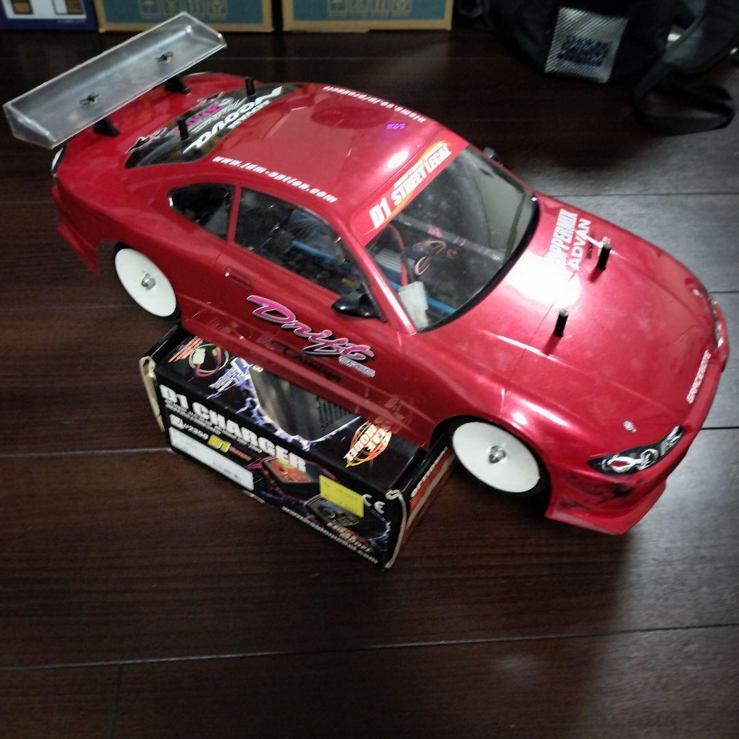 タミヤ TT01 シャーシ、サンワ MX-3G プロポ セット