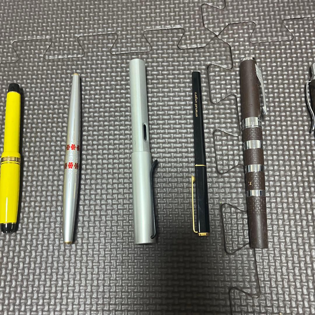 まとめ売り ボールペン・シャープペンシル・万年筆 合計9本