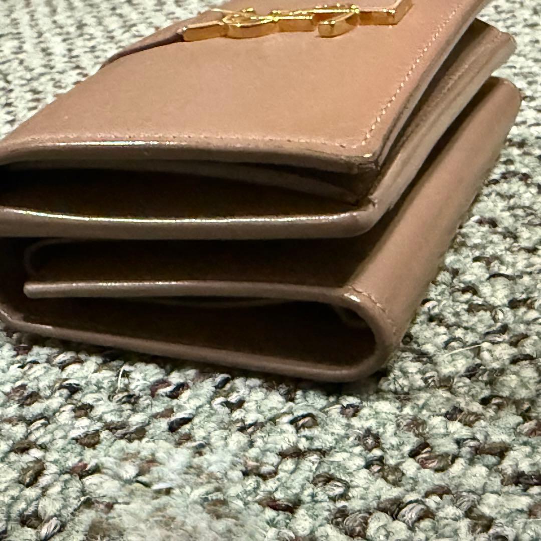 YSL 三つ折り財布