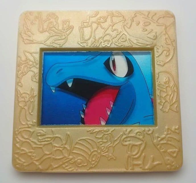 Meiji ポケモン ピクチャーフレーム　ワニノコ