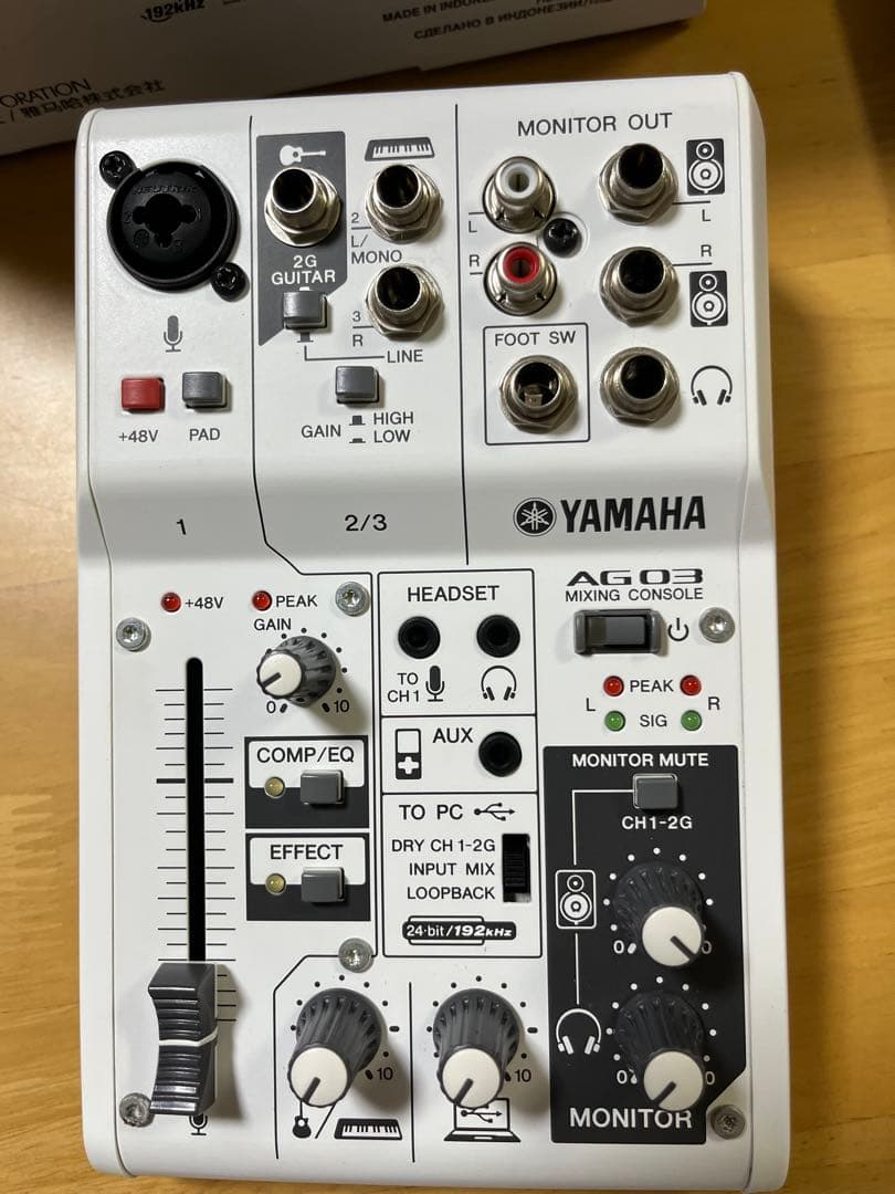 YAMAHA AG03 オーディオインターフェース　良品