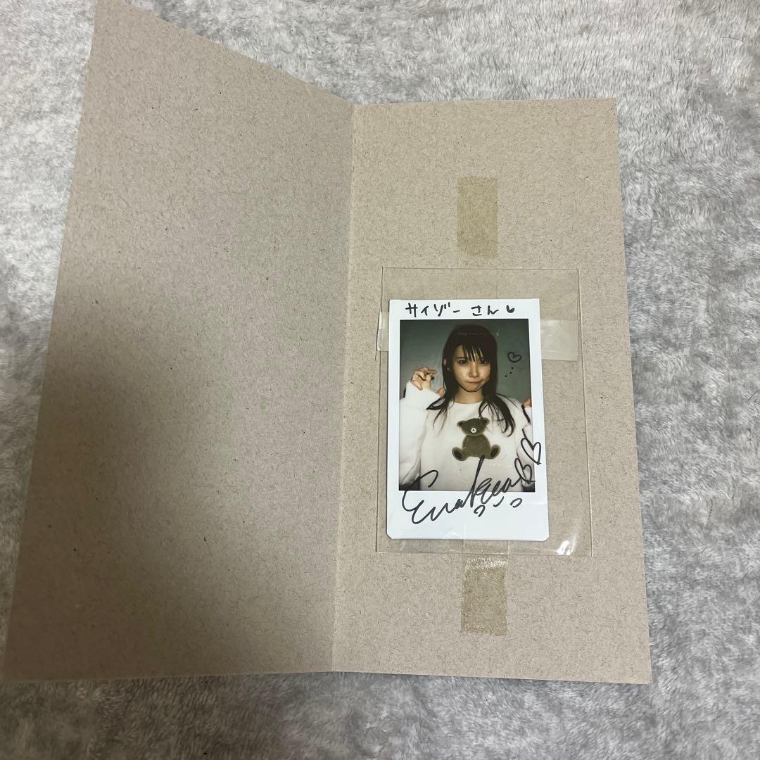 えなこ　サイン入りポラロイド写真セット