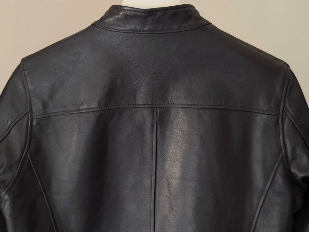 Wjk レザー シングルライダースジャケット