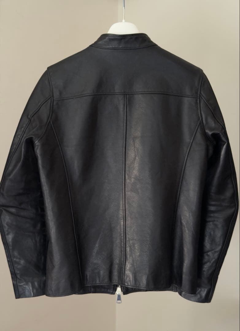 Wjk レザー シングルライダースジャケット