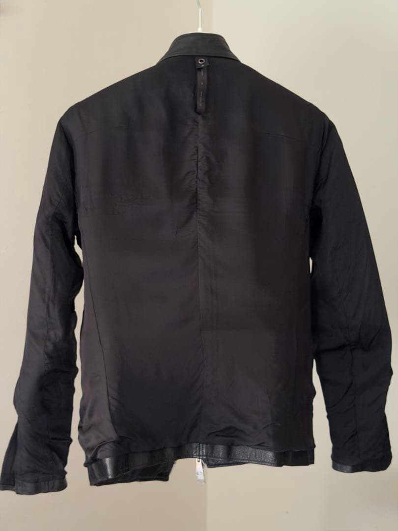 Wjk レザー シングルライダースジャケット