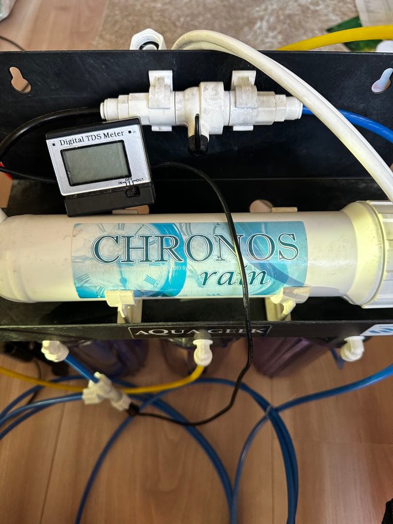 クロノスレイン（説明書あり、加圧ポンプ、交換フィルター1本付き）