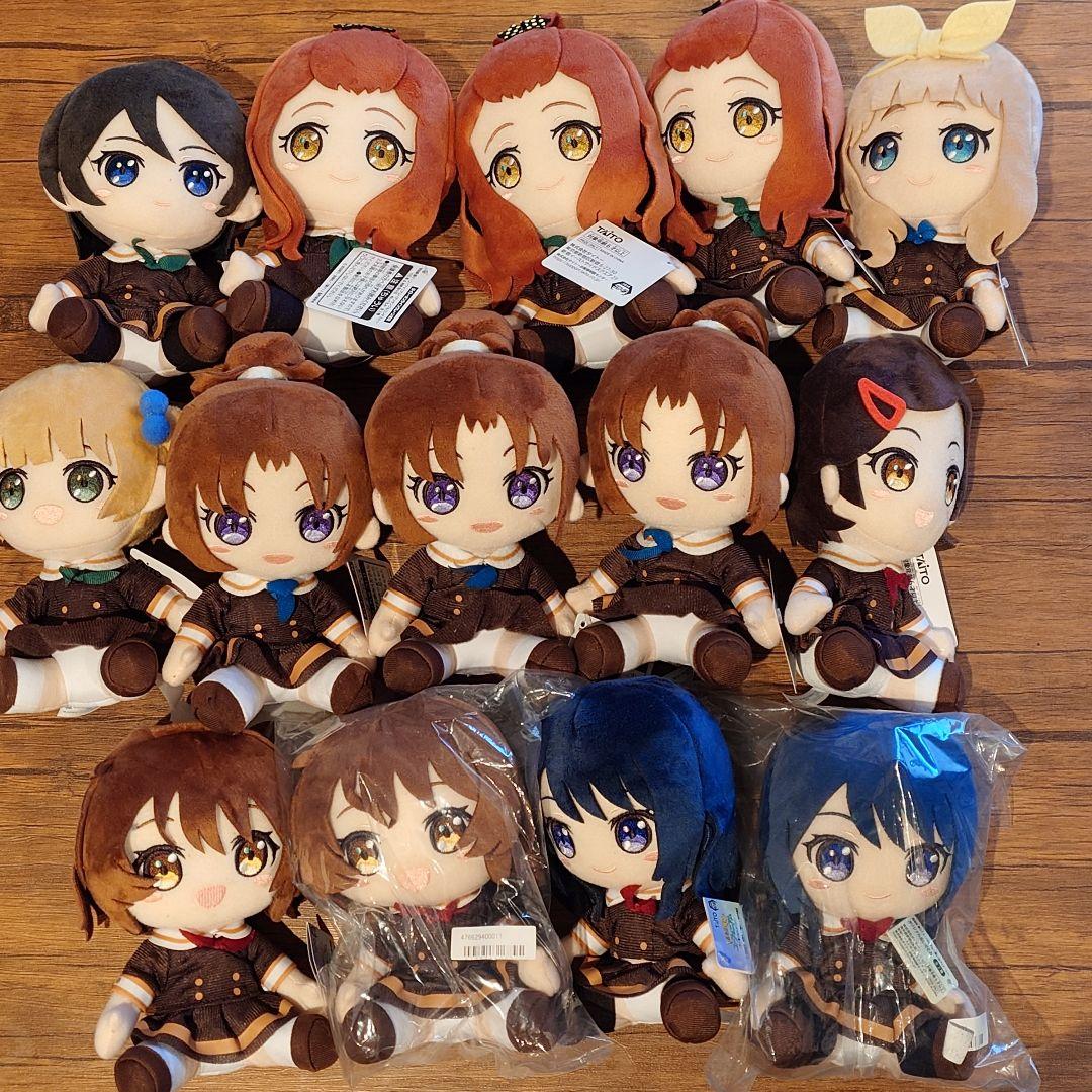 響け！ユーフォニアム ぬいぐるみ 14体 まとめ売り しまむら収納BOXおまけ付