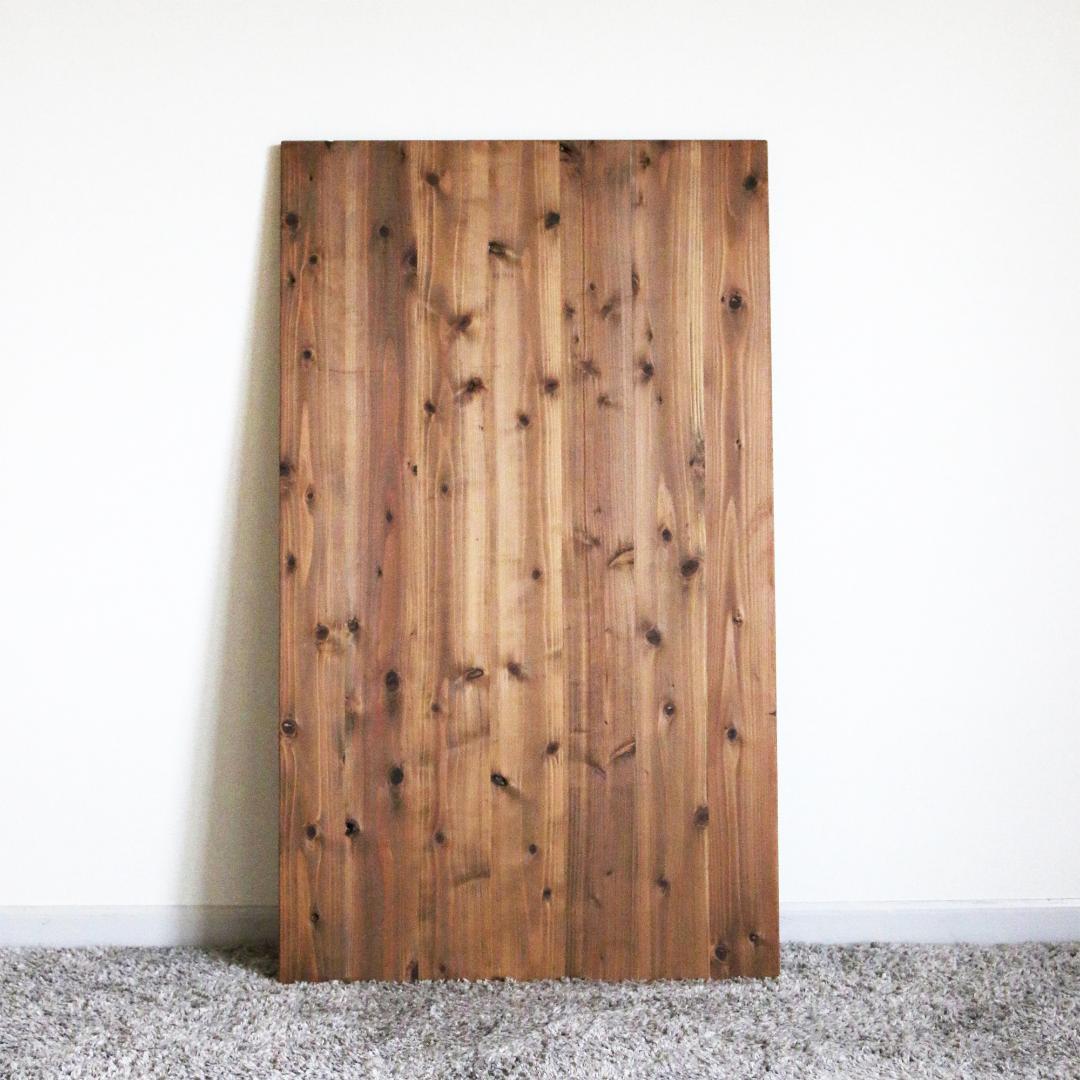 天板のみ（木製・杉無垢材）幅120cm×奥行70cm×高さ2.5cm
