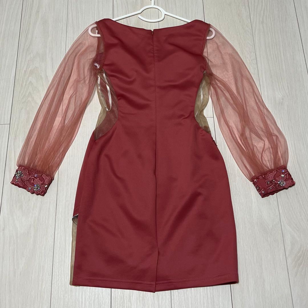 エンジェルアール　Lサイズ　angelr キャバドレス　袖あり　袖付き　長袖