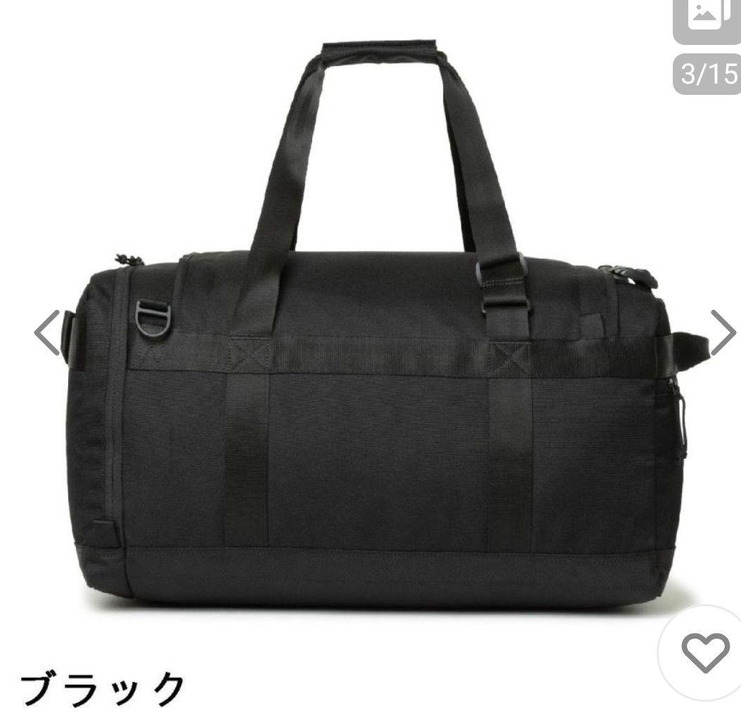teru【超美品】ニューエラ ボストンバッグ 50L 2Way　ブラック