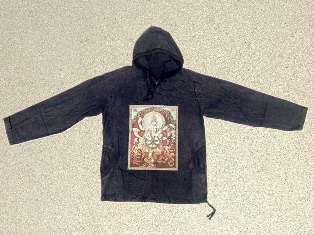 【新品】ビーガンフェス上下セットガネーシャ柄フーディとパンツセット　藤井風