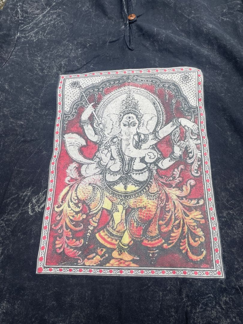 【新品】ビーガンフェス上下セットガネーシャ柄フーディとパンツセット　藤井風